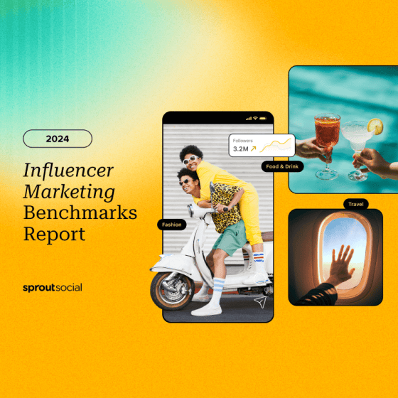 Beispiel für die Erstellung von Nachrichtenideen, die Ihre Mitarbeitenden auf LinkedIn, X (früher bekannt als Twitter), Facebook und Instagram teilen können, in Employee Advocacy von Sprout Social.​​ 
