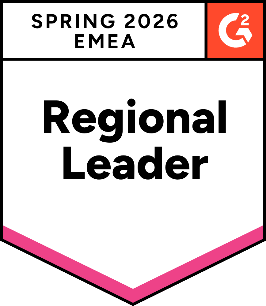 Sprout Social erhielt im Herbst 2024 3 Abzeichen von G2 und im Winter 2024 ein Abzeichen für High Performer EMEA​​ 