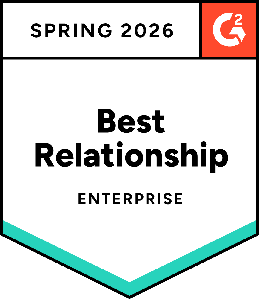 Premio Best Results in Enterprise di G2 per l'estate 2024